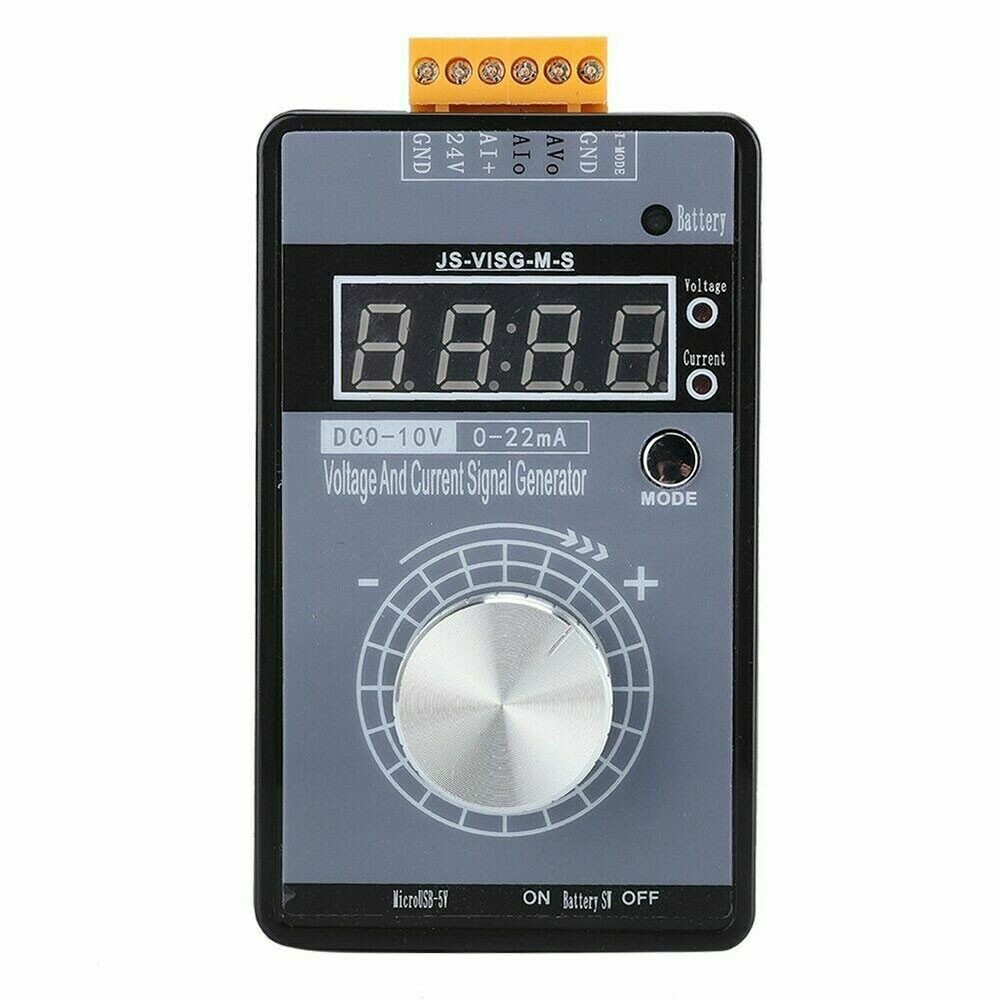 0-10V 0-20mA Signal Generator High Precision Voltage Simulator Debugging Source