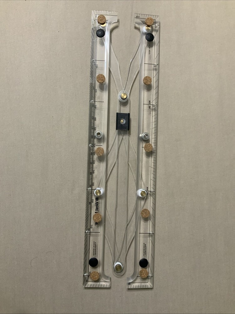 VTG Engineer Marine Navigation Ruler Tool Blundell Harling Made In England