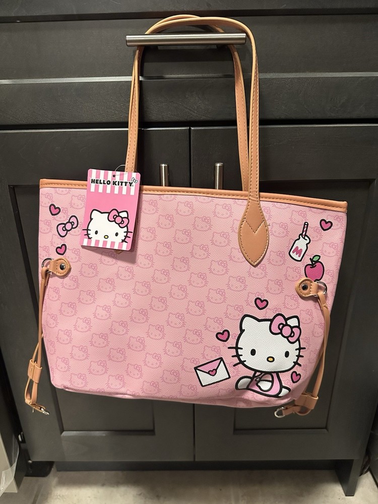 NWT Hello Kitty Pink Tote Bag