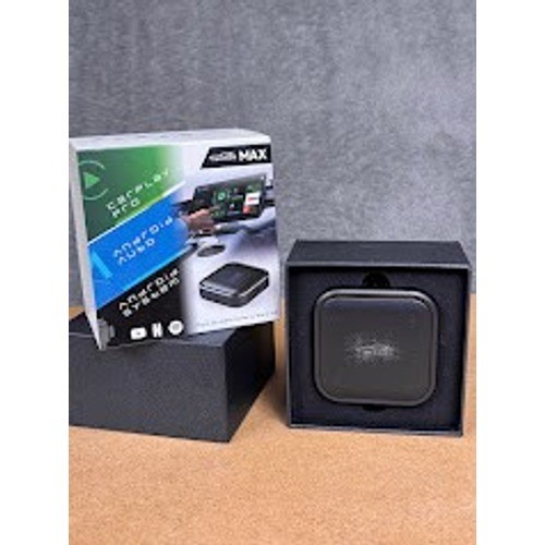 Timeknow Android Box Max R607 Wireless CarPlay Android Auto Adapter Iron Gray