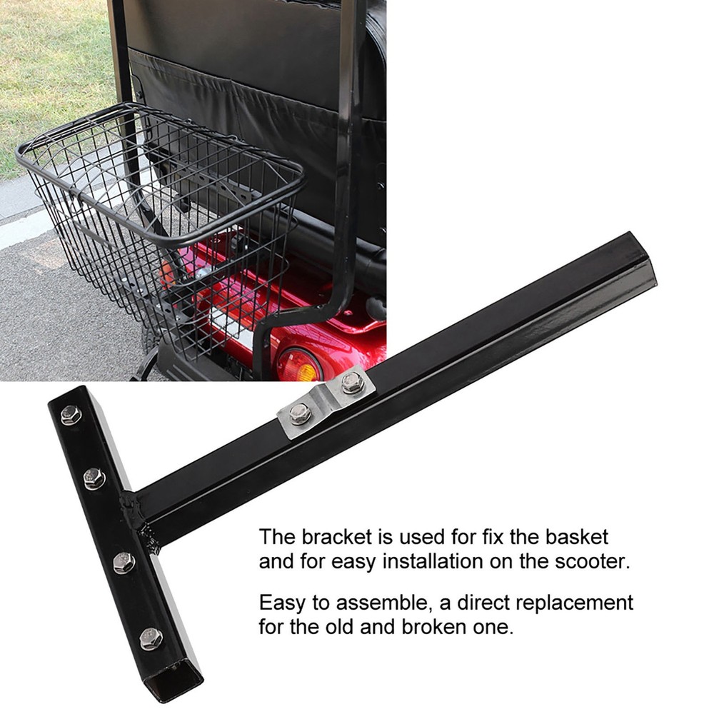 Mobility Scooter Rear Basket Mounting Bracket Modification Accessory Replacement