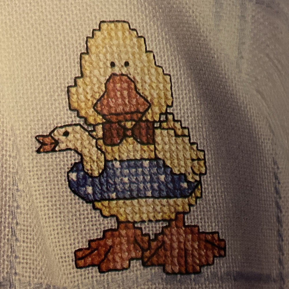 Baby Quackers- Ducks Ducklings- 4 Cross Stitch Patterns