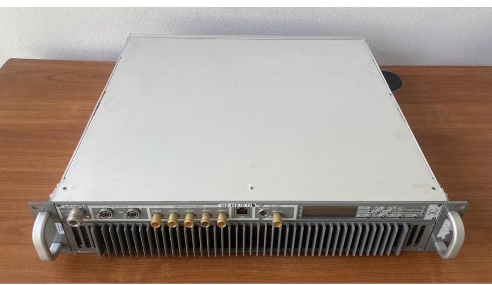 100W (200W Analog) DVB-T/H TRANSMITTER. PAL B/G UHF SCREEN SERVICE TESTED