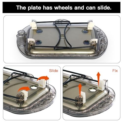 Herb Grinder Rolling Tray Kit with Pre-Rolled Cone Loader & LED Light - Mess-Fre