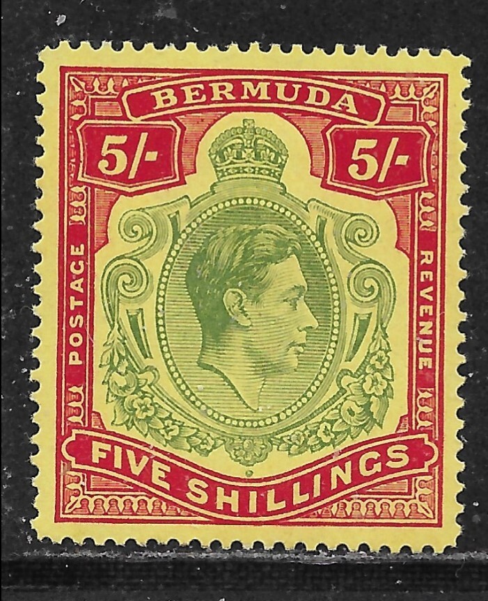BERMUDA    SG118b     LINE PERF       MINT NEVER HINGED