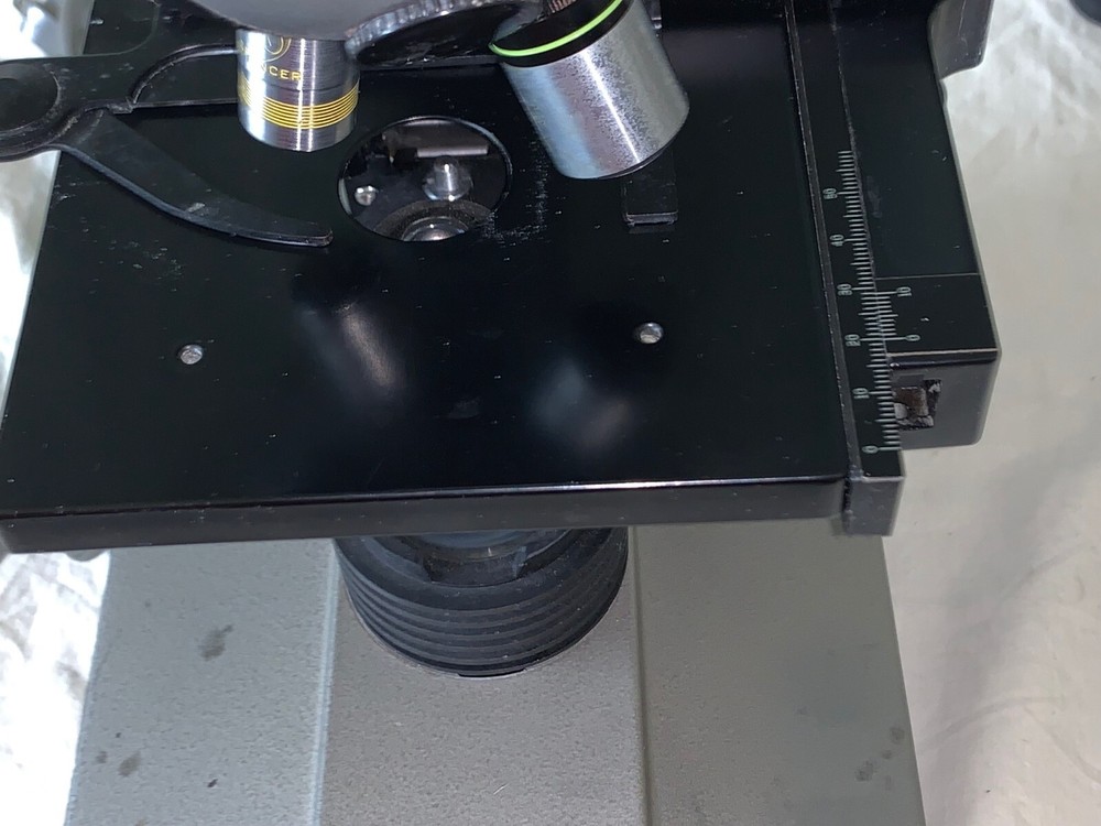 Olympus CH Series Monocular Microscope w/ 2 objective lenses