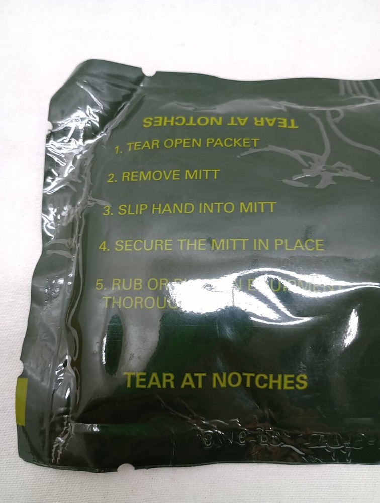 Decon packet, M295 individual decon , surplus military