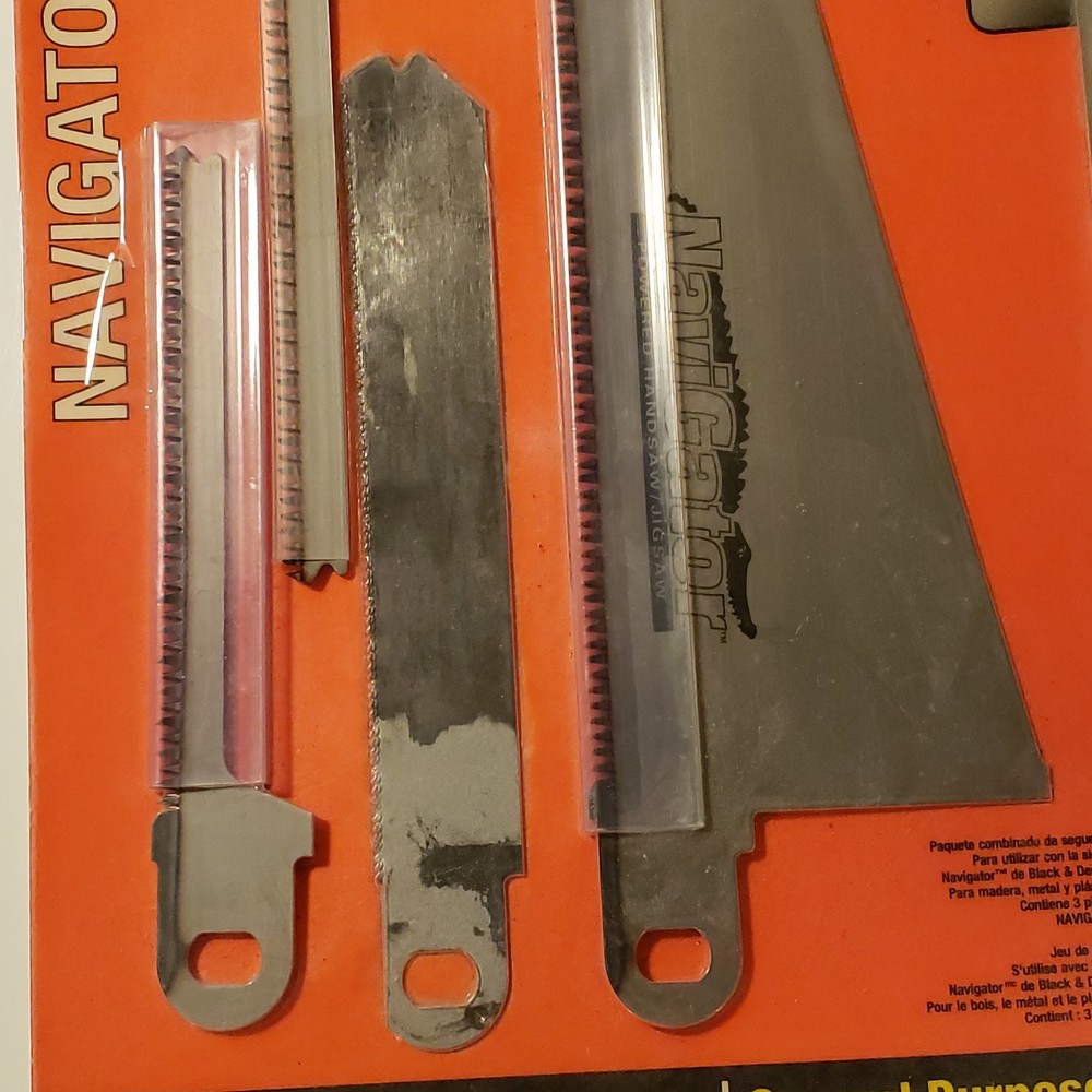 Black & Decker Navigator Blade 3 Piece Combo Pack - plus bonus blade
