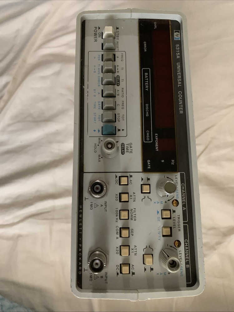 Agilent 5313A Universal Frequency Counter Works Great