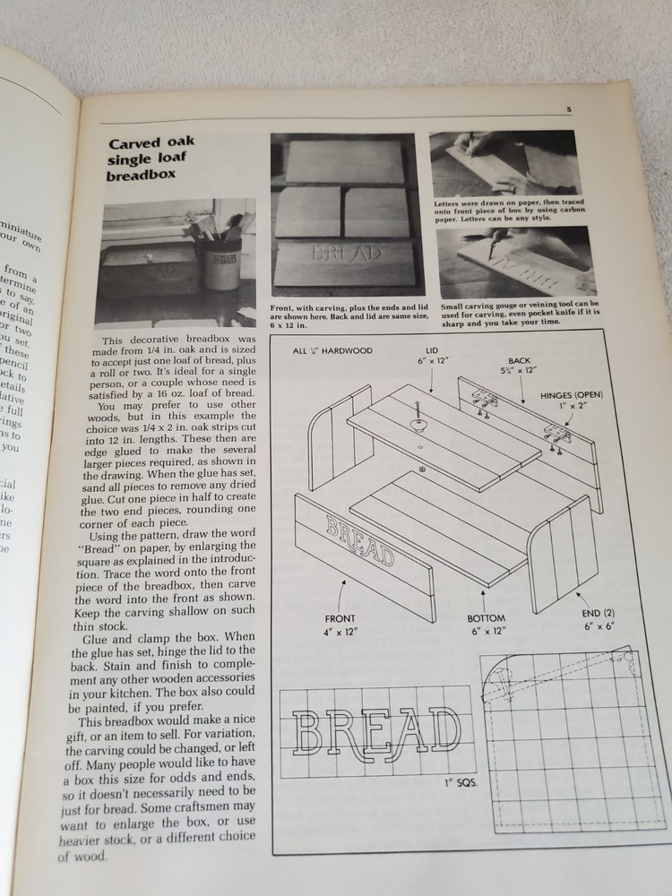Crafts Set/3 Wood Project Mags Patterns Ideas