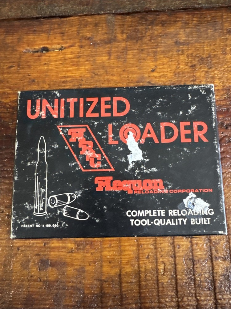 Vintage MRC Mequon Lee UNITIZED LOADER. Hand Loader For 22-250.