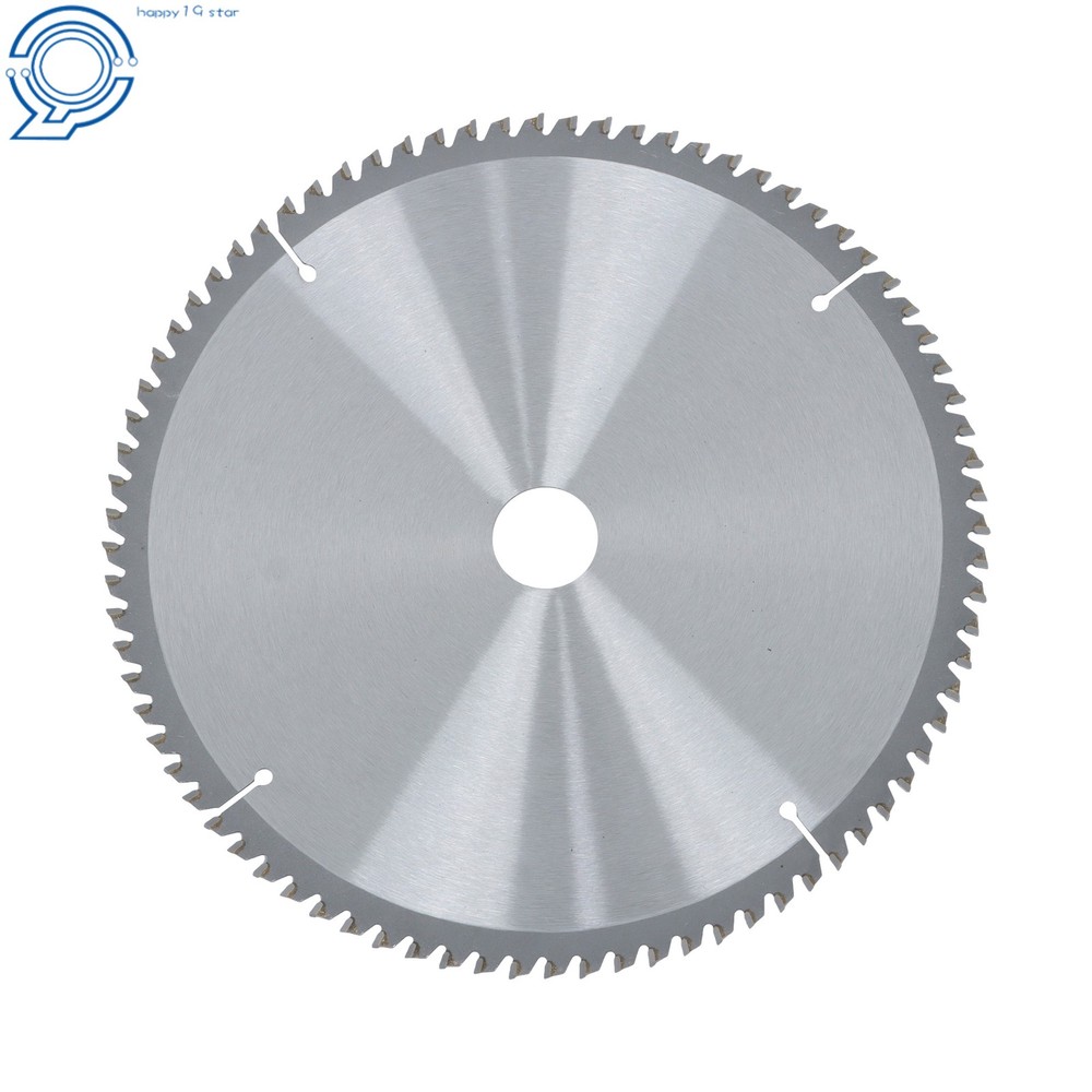 Professional 10"×30mm×80T TCT Saw Blade - Multi-Purpose Cutting Tool, Silver