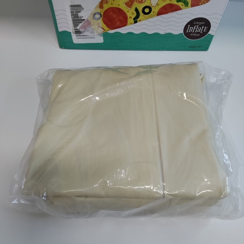 CocoNut Float Deluxe Pizza Slice Pool Float 72"x43" Water Inflatable Lounge
