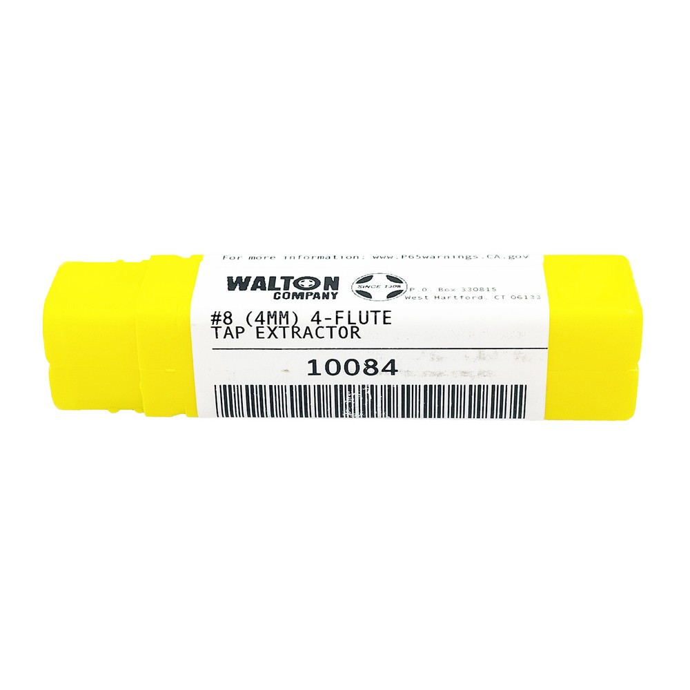 Walton 10084 #8 4mm 4-Flute Tap Extractor
