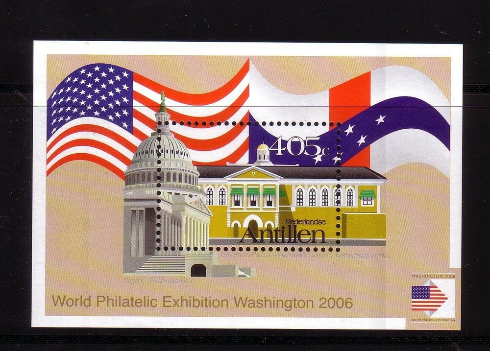 Netherlands - Dutch Antilles Issue 2006 (SS 1662) Stamp Exhibition
