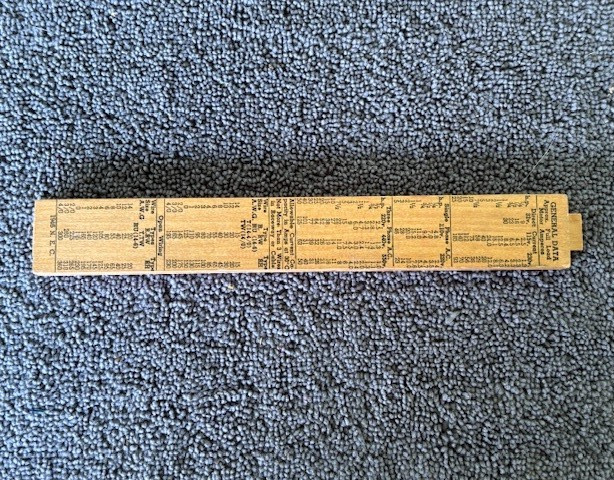 1946 LAWRENCE ENGINEERING Copper Wire Selector Voltage Drop 8-L Slide Rule