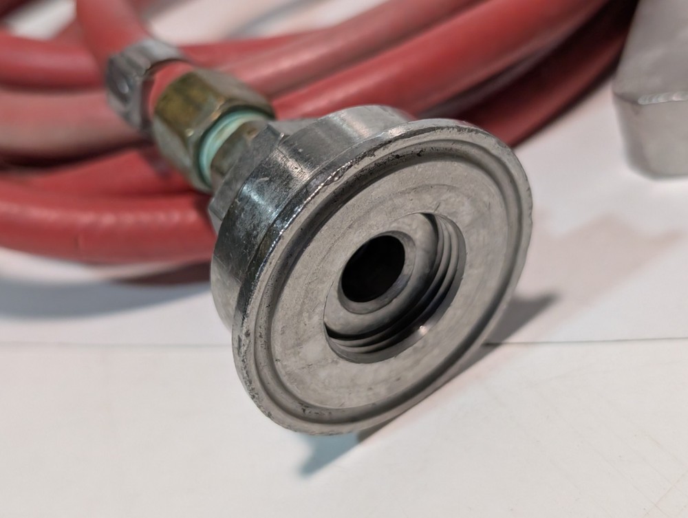 Integrity Testing Assembly: Base, Apollo Conbraco Ball Valve, Hose, Flow Control