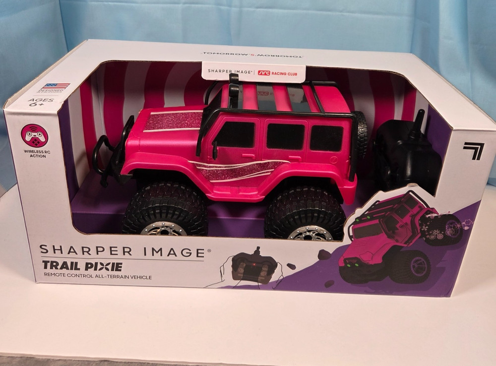 Remote Control All-Terrain Vehicle Pink Sharper Image Trail Pixie  NEW In Box