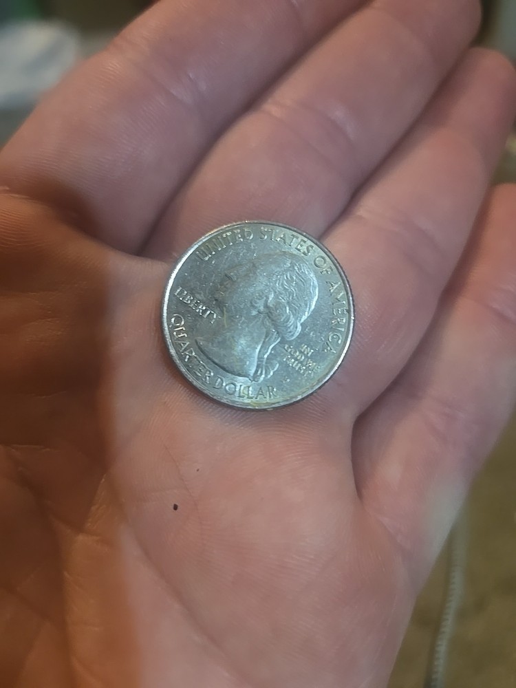 2020 Vermont $.25usd Qaurter Dollar Die Marks Error