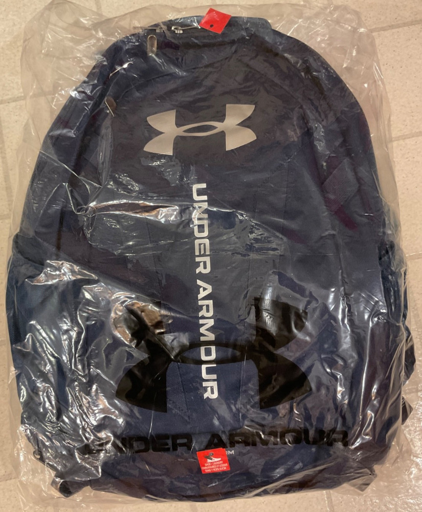 Under Armour UA Storm Hustle 5.0 Backpack Blue New