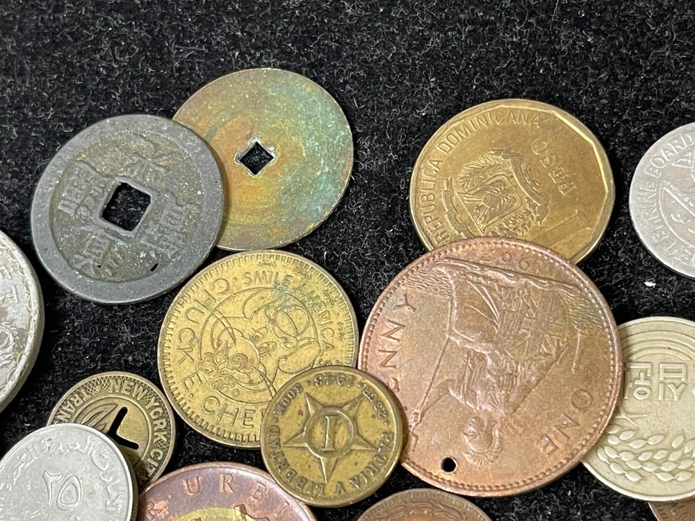 Assorted World Foreign Medal Coins Lot 091425