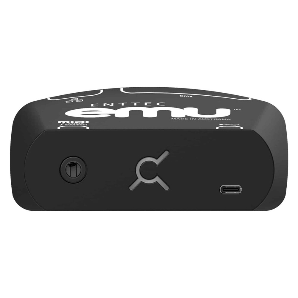 Enttec EMU Hardware Interface 70681, USB-C / Ethernet DMX Lighting Controller