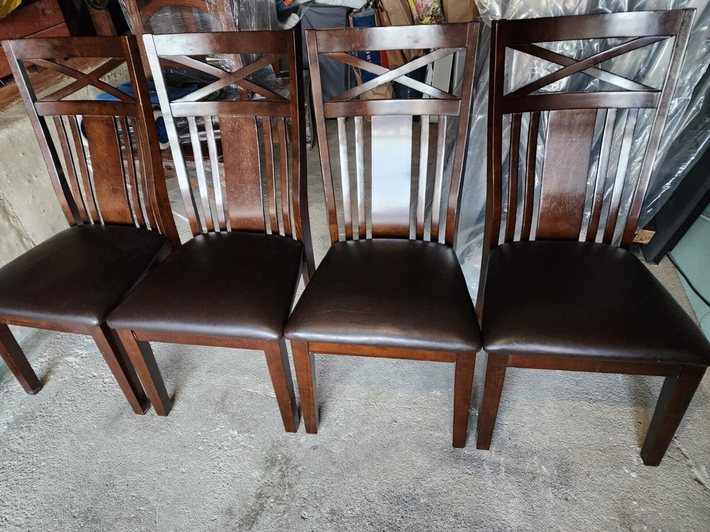 Dining table set (8 chairs included)