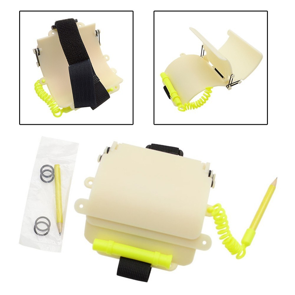Diving Log Book Diving Wrist Slate Night Diving ABS Material Compact Design