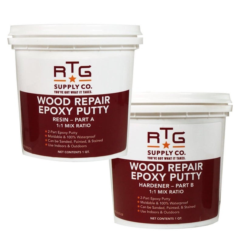 RTG Wood Repair Epoxy Putty 2-Quart Kit