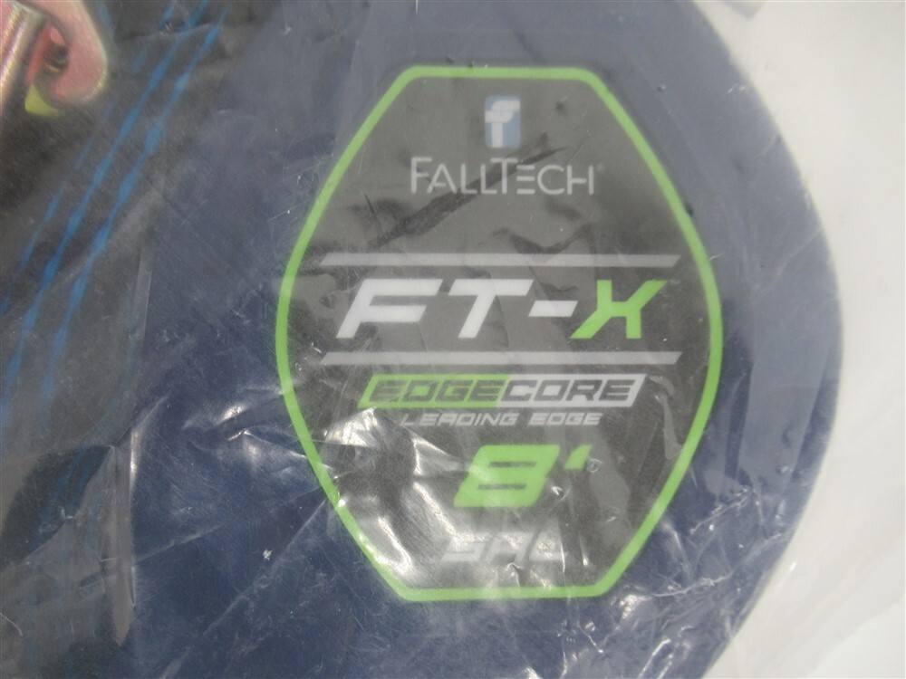 FallTech 84108TP0, 8' FT-X EdgeCore Class 2 Leading Edge Personal SRL-P,Twin-Leg