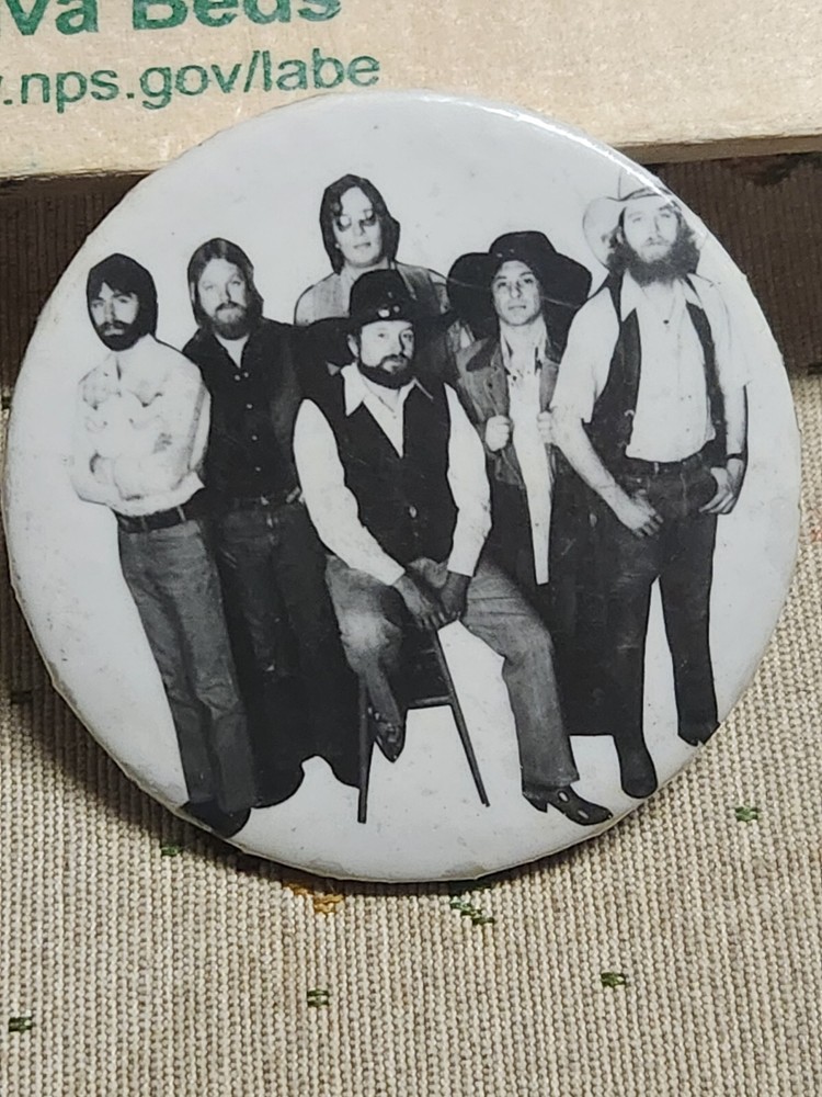 Vintage Charlie Daniels Band Pinback Button