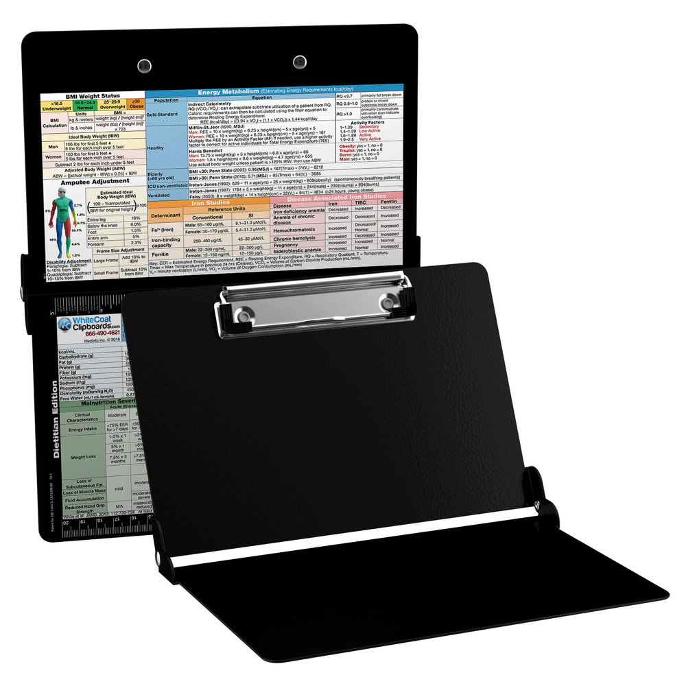 Authentic WhiteCoat Clipboard - Slightly Damaged - Dietitian Edition