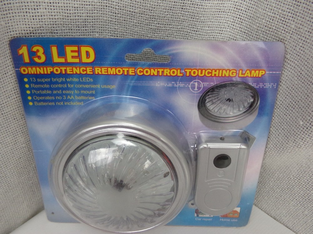 New-13 LED Remote Control/Touch Control Camping Light-Battery Operated