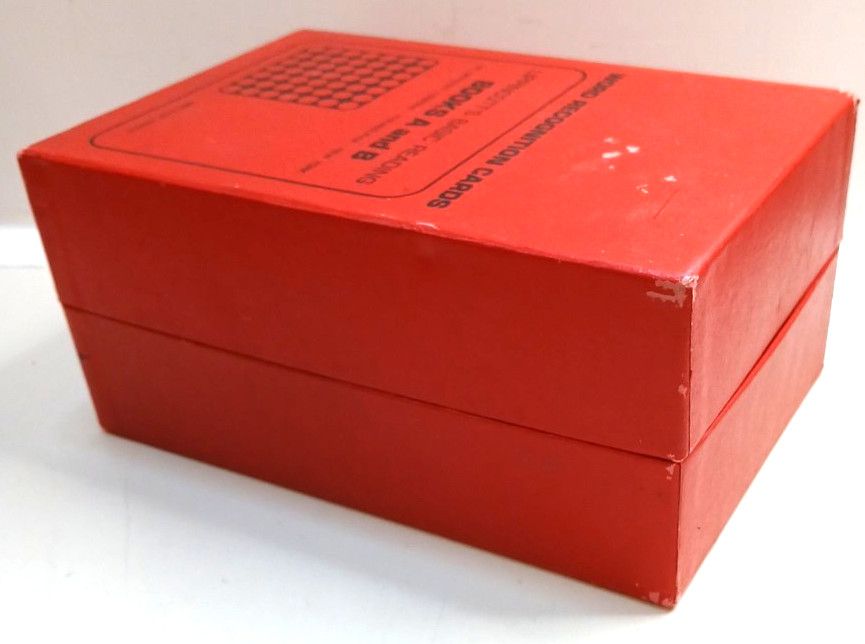 Lippincott's Basic Reading A & B Word Recoognition Cards Incomplete