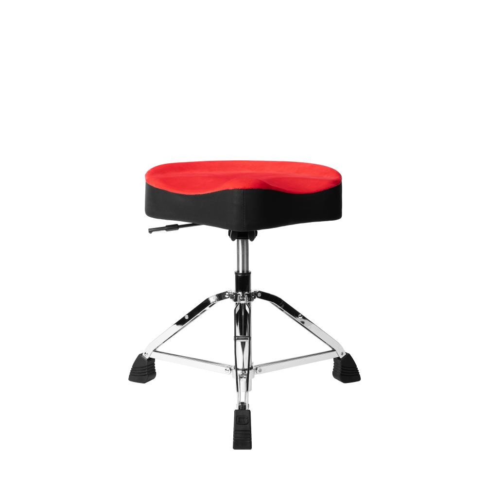 Gator Air Glide Drum Throne Saddle Seat, Red
