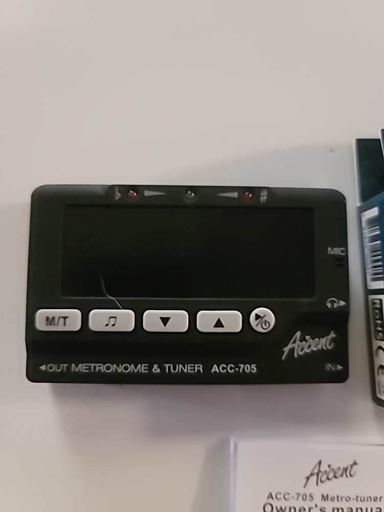 Accent Color Display Metronome/Tuner ACC-705