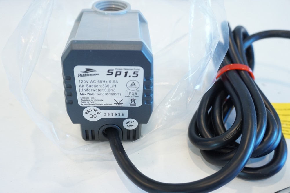 Bubble Magus SP 1.5 Protein Skimmer Pump