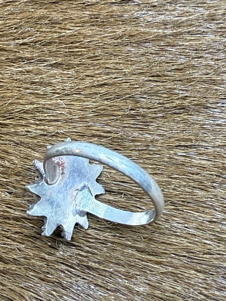 TURQUOISE ~ STERLING ~ RING (7.25)