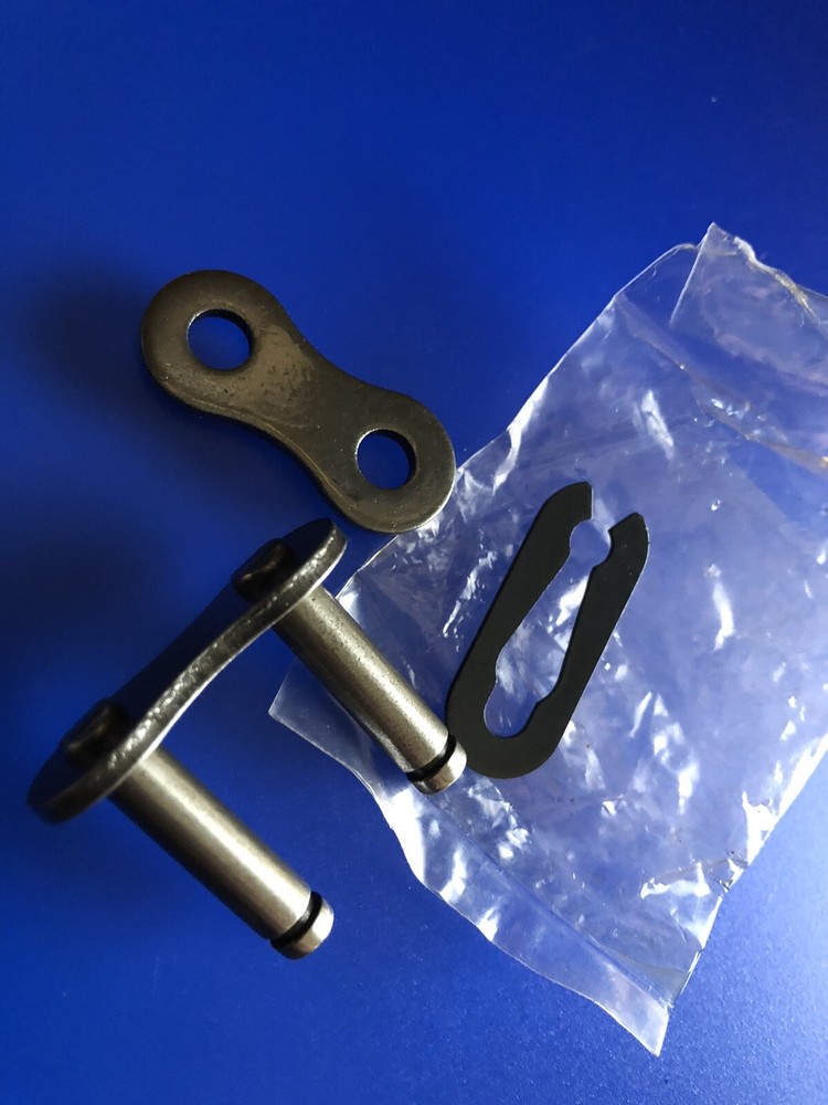 Industrial #60 Carbon Heavy Roller Chain Connecting Link NOS