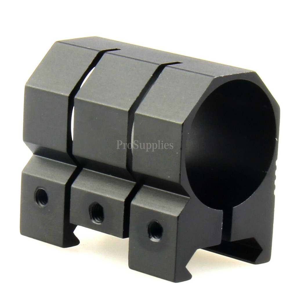 Tactical Alluminum Flashlight 220 Lumens Strobe Flash Light w/ Mount