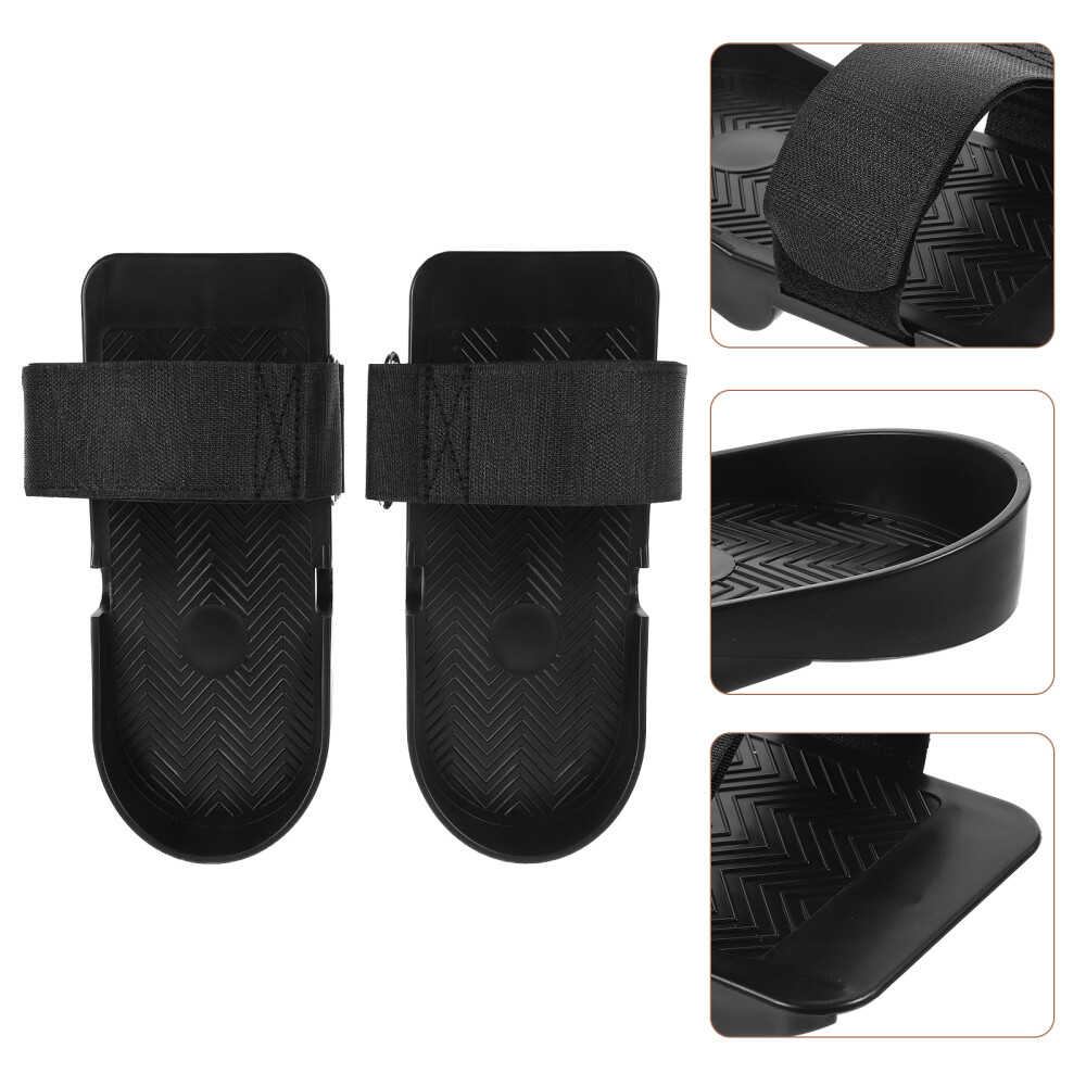 1 Pair Replacement Pedals Foot Strap Parts Road Rowing Machine Pedals US