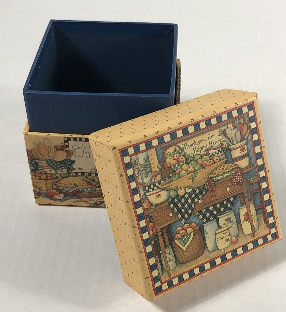 BOB'S BOXES Heart & Home 1 Piece 4” Gardening Baking Kitchen Design Susan Wright