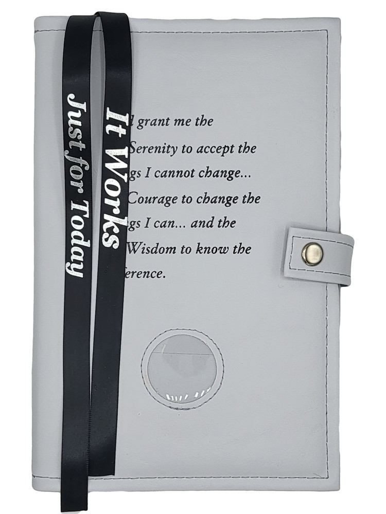 Narcotics Anonymous Double NA Book Cover Basic Text & How and Why MISTY WHITE