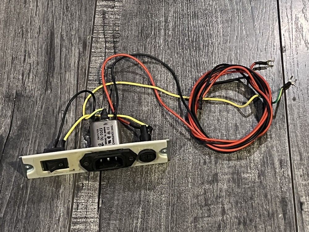 US Cutter plotter parts SC 1261 internal power cord and switch board replacement