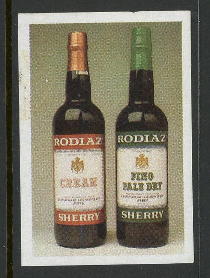 Rodiaz Sherry  Match Box Label