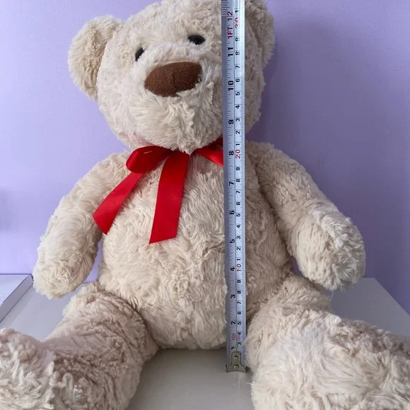 Classic Beige Teddy Bear Pre-Owned (12 inches)
