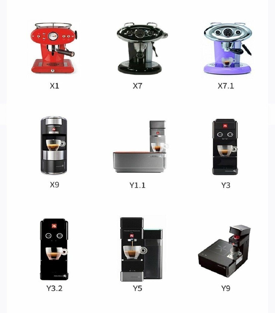 Stainless Steel Reusable Capsule Shell Refill Cup Pods For Illy Coffee Maker ESF