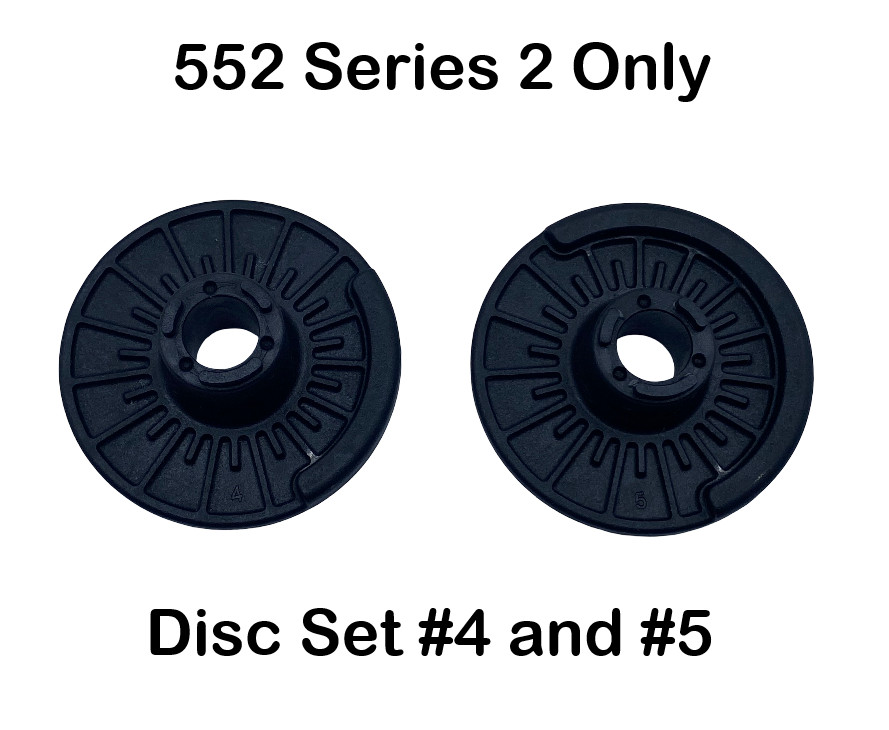 OEM Bowflex 552 Series 2 Only Dumbbell Replacement Disc Set (#4, #5) NOT 3D