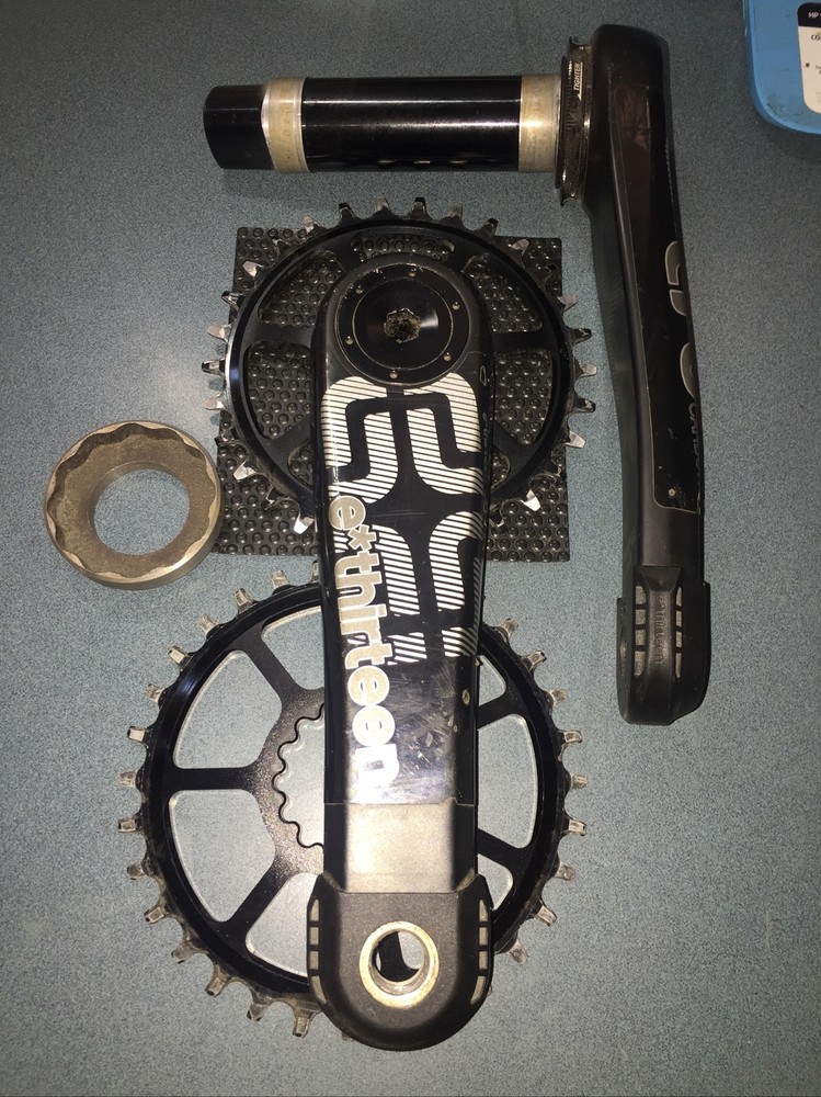 e*rhirteen TRS Carbon SL Crankset Plus Extras