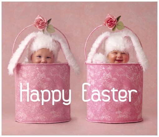 Happy Easter Babies Funny  Refrigerator / Tool Box  Magnet